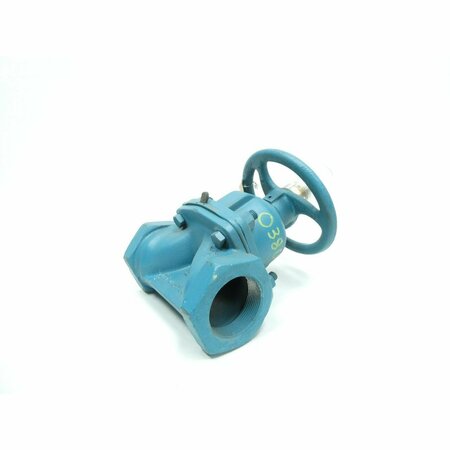 Itt DIA-FLO MANUAL IRON THREADED 2IN NPT DIAPHRAGM VALVE 2-2401-T-903-SP88CATB